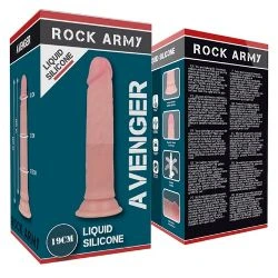 dildo 19 cm silicona liquida premium - detalle 7