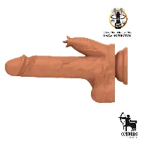 dildo 23 cm vibracion telescopico y oscilacion 360 quintus - detalle 4