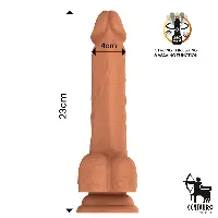 dildo 23 cm vibracion telescopico y oscilacion 360 quintus - detalle 7