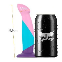 dildo anal flexible mythology garrick pastel 16 cm - detalle 3