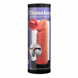 dildo clonador de silicona con arnes cloneboy