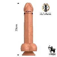 dildo de 23 cm oscilante y telescopico 360 flavius - detalle 8