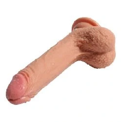 dildo doble densidad silicona crowley 18 cm - detalle 3