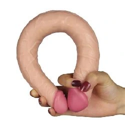 dildo doble ladykiller 14 cm natural - detalle 3