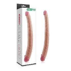 dildo doble ladykiller 14 cm natural - detalle 4