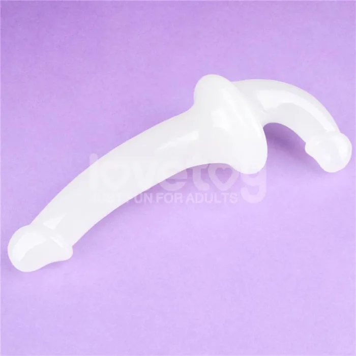 Dildo doble Lumino Play Luz Azul 10.5 - detalle 2