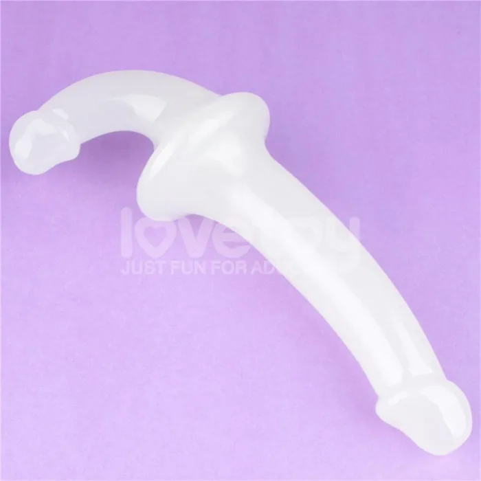 Dildo doble Lumino Play Luz Azul 10.5 - detalle 6