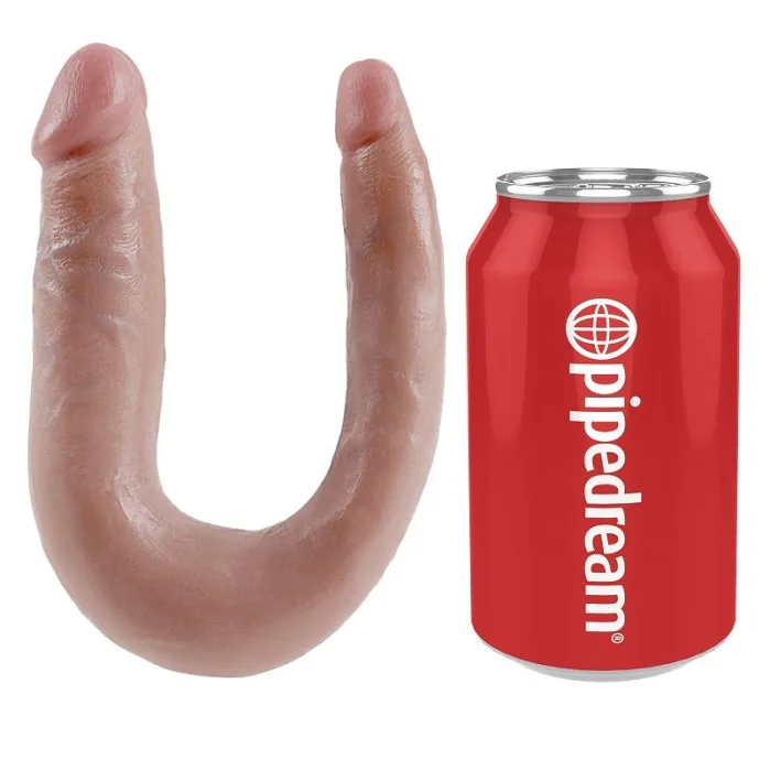 DILDO DOBLE PENETRACIÓN 12.7 CM NATURAL
