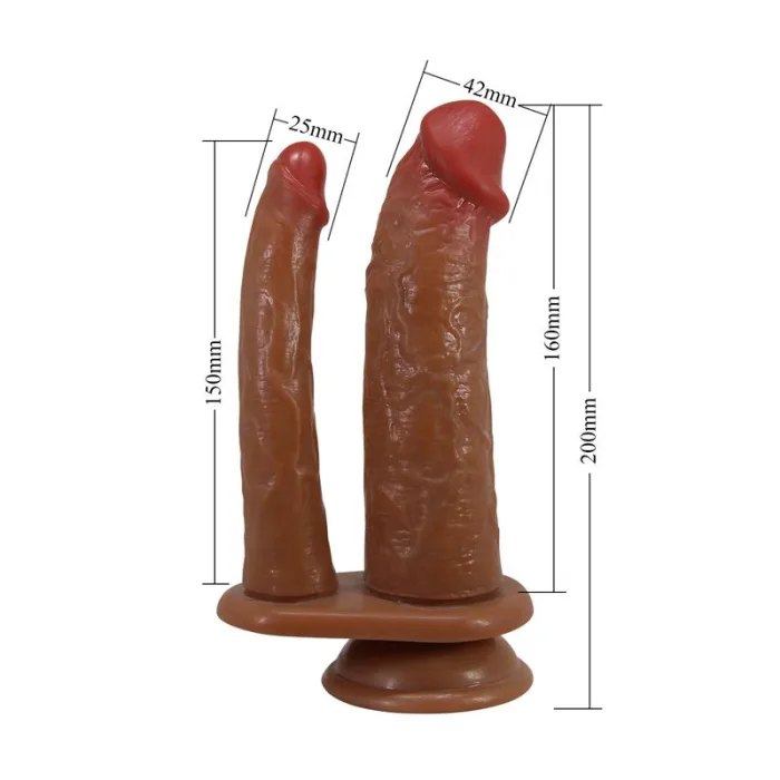 Dildo Doble Realista Goran - detalle 5