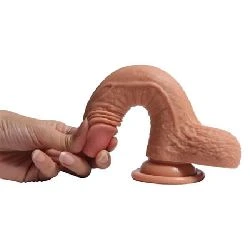 dildo doble silicona densidad castiel 19 cm - detalle 3