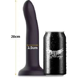 dildo negro morado talla l mythology duman mystic - detalle 3