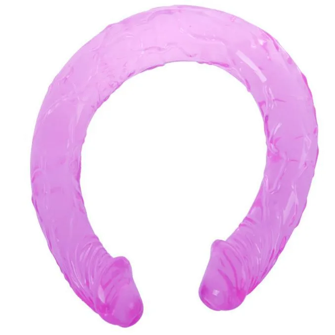 Dildo O Consolador Doble LILA 44.5 CM