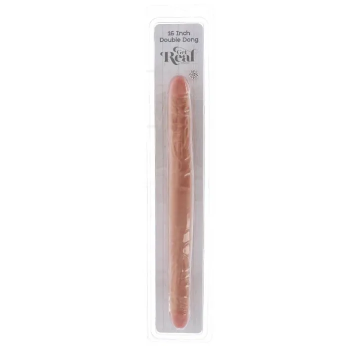 Dildo o Consolador Doble Realista 40 CM NATURAL - detalle 4