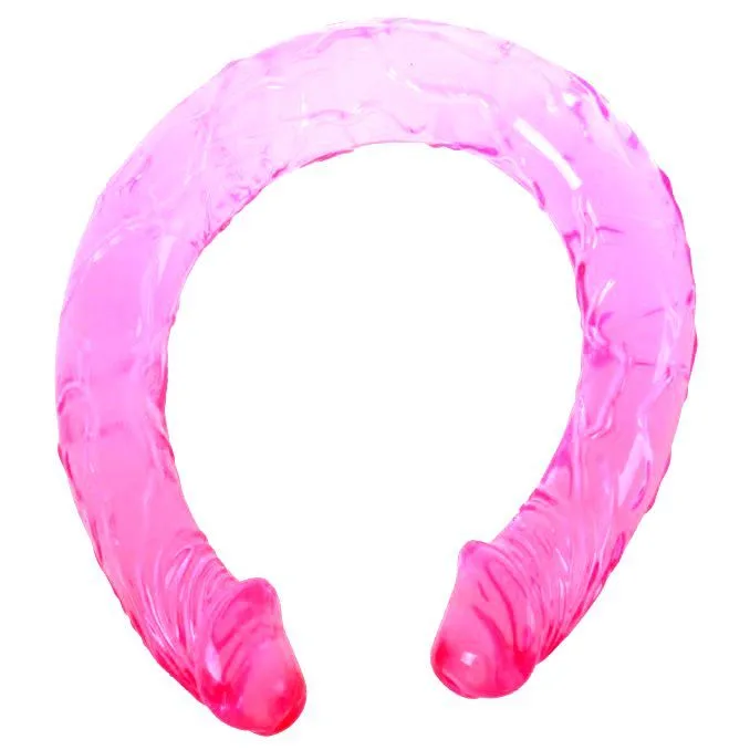 Dildo O Consolador Doble ROSA 44.5 CM
