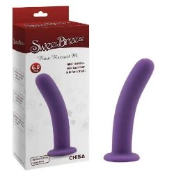 dildo para arnes color purpura marca chisa