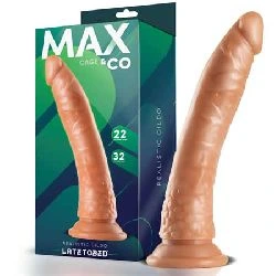 dildo realista natural 22 cm cage con ventosa