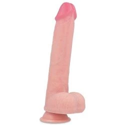 dildo realista silicona liquida de 24 cm premium