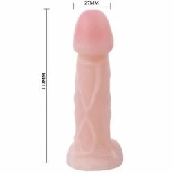 dildo realista slick pleasure - detalle 3