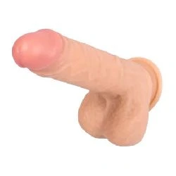 dildo realista vibrador y rotador magnus - detalle 5