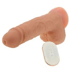 dildo sube y baja funcion calor y control remoto ohmama - detalle 3