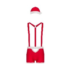 disfraz mr claus papa noel obsessive - detalle 3