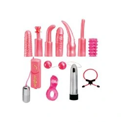 kit docena de juguetes para el sexo rosa - detalle 3