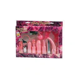 kit docena de juguetes para el sexo rosa - detalle 2
