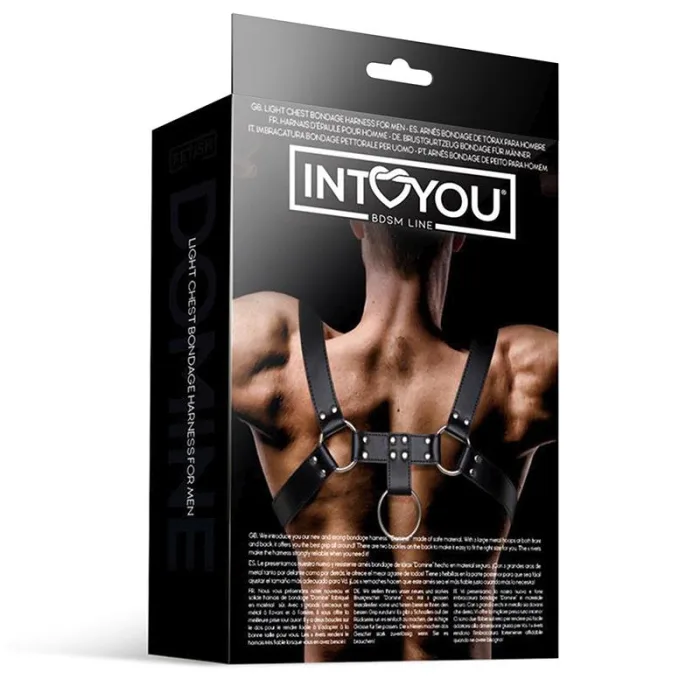 Arnés Masculino BDSM para Bondage Domine - detalle 4