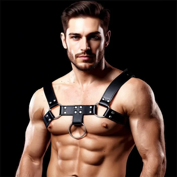 Arnés Masculino BDSM para Bondage Domine - detalle 5