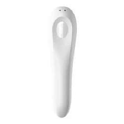 dual pleasure app vibrador y succionador aire pulsado blanco - detalle 3