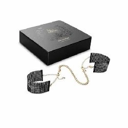 esposas metalizadas negras tipo joya desir metallique