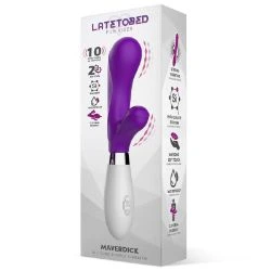 estimulador 10 vibraciones purpura maverdick latetobed - detalle 2