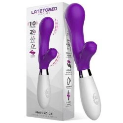 estimulador 10 vibraciones purpura maverdick latetobed