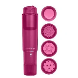estimulador barato con 4 cabezales morado heady latetobed - detalle 4