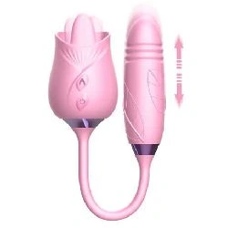Estimulador con lengua para clitoris y huevo vibrador
