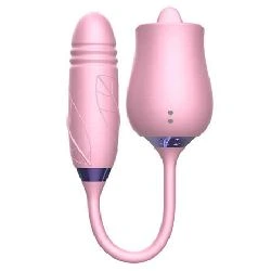 estimulador con lengua para clitoris y huevo vibrador - detalle 3