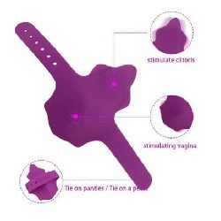 estimulador de braguita control remoto purpura seventeen - detalle 10