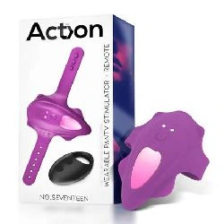 estimulador de braguita control remoto purpura seventeen - detalle 11