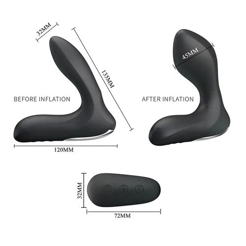 Estimulador Prostático Con Vibración Control Remoto - detalle 5