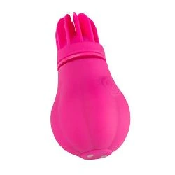 estimulador rotador caress 53 cm rosa varios cabezales - detalle 3