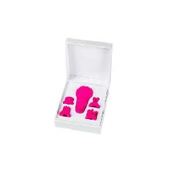 estimulador rotador caress 53 cm rosa varios cabezales - detalle 5