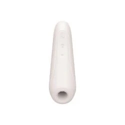 estimulador satisfyer curvy 1 con app blanco - detalle 3