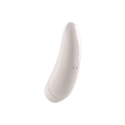 estimulador satisfyer curvy 1 con app blanco - detalle 4
