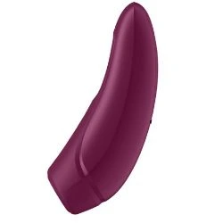 estimulador satisfyer curvy 1 con app rojo - detalle 2