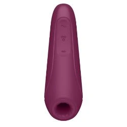 estimulador satisfyer curvy 1 con app rojo - detalle 4