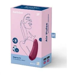 estimulador satisfyer curvy 1 con app rojo - detalle 6
