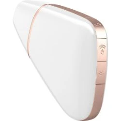 estimulador satisfyer triangulo blanco - detalle 3