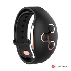 estimulador vibrador curvado control remoto dorado y negro - detalle 3