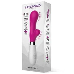 estimulador vibrador doble placer rosa maverdick - detalle 2