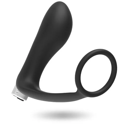 Estimulador Vibrador Prostatico Recargable Negro - detalle 2